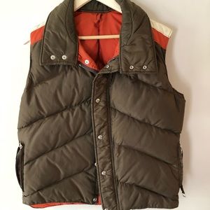 Retro jacket vest